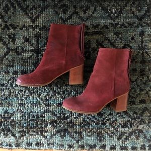 Seychelles burgundy boots